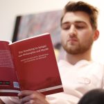 Reading martial arts theory book