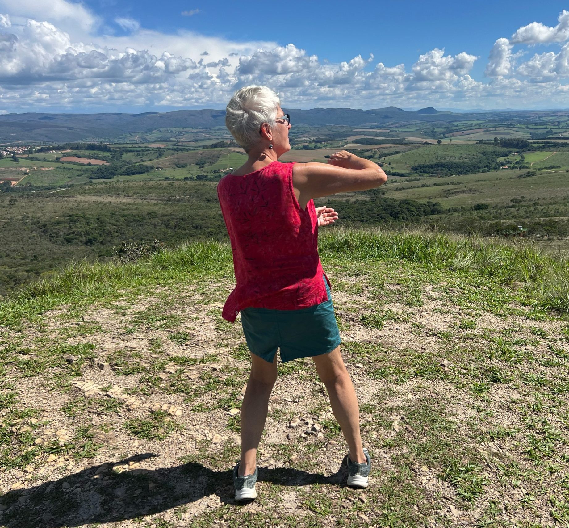 Tai Chi practice in nature in Brazil